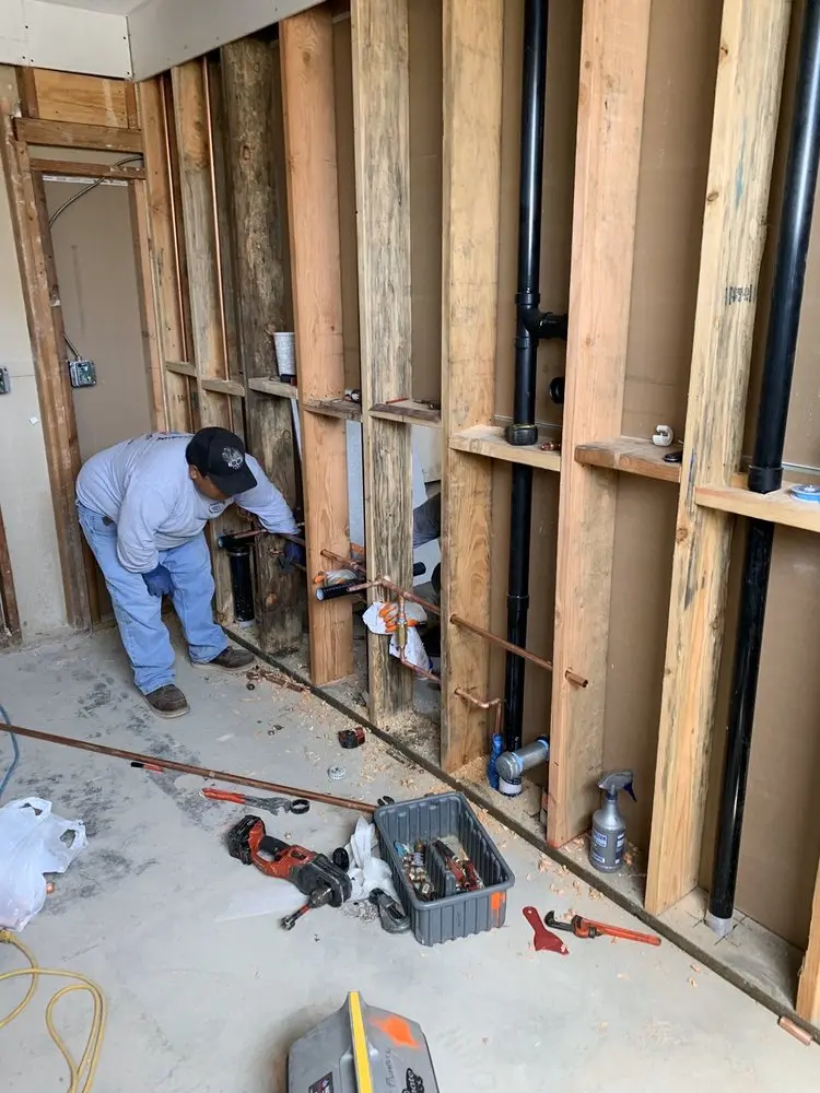 Commercial rough-in plumbing for Water Heater Replacement in Walled Lake